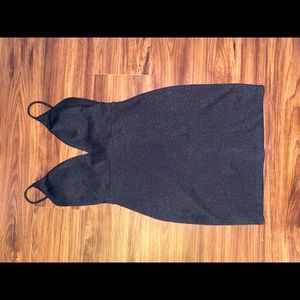 Black Windsor Mini Bodycon Dress